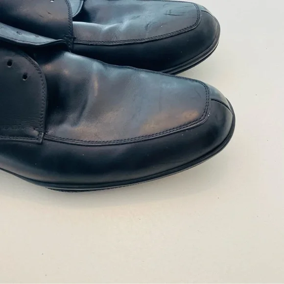 Prada Leather Oxford Lace Up Shoes - Picture 6 of 14